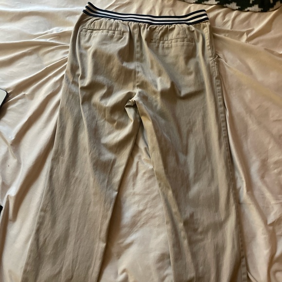 French Toast Tan Trousers Classic Flat Front Design - Picture 2 of 2